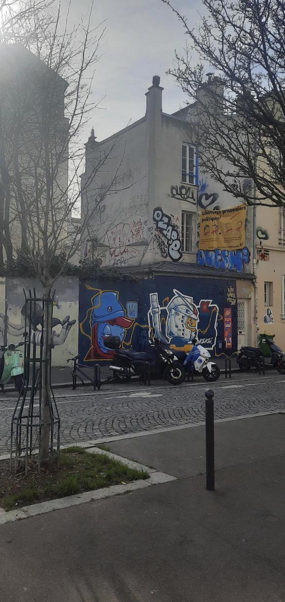 Studio Paris 13 Quartier Butte-Aux-Cailles Buitenkant foto