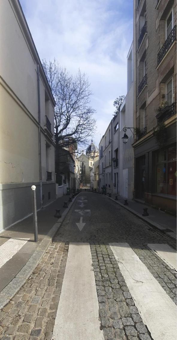 Studio Paris 13 Quartier Butte-Aux-Cailles Buitenkant foto