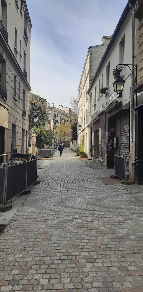 Studio Paris 13 Quartier Butte-Aux-Cailles Buitenkant foto
