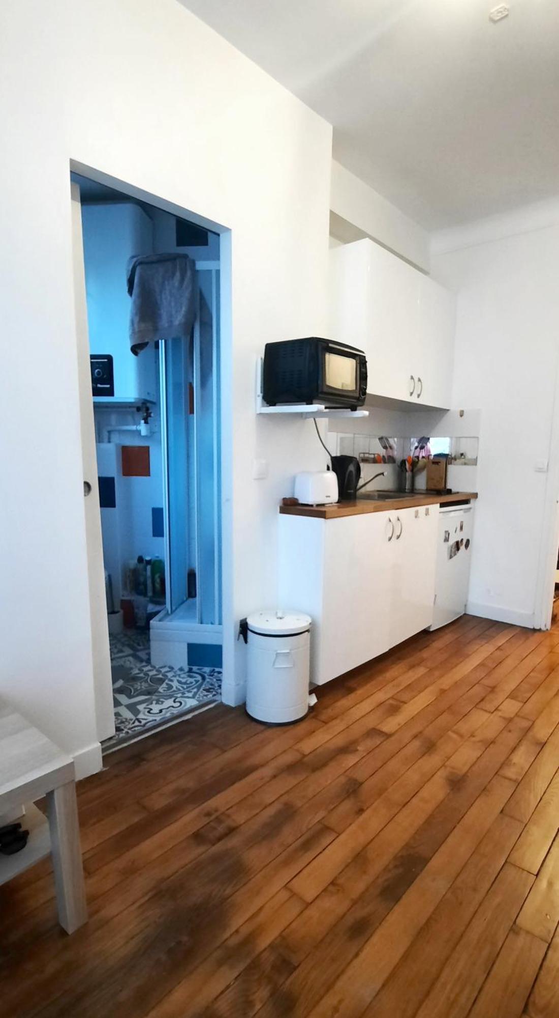Studio Paris 13 Quartier Butte-Aux-Cailles Buitenkant foto