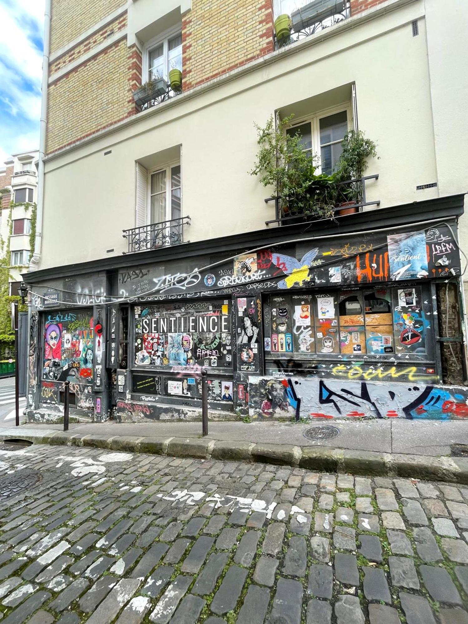 Studio Paris 13 Quartier Butte-Aux-Cailles Buitenkant foto