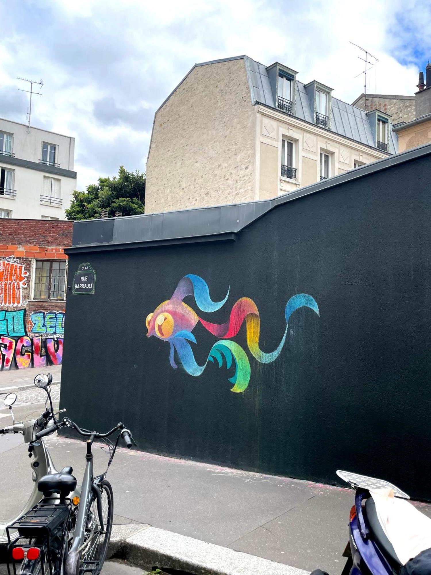 Studio Paris 13 Quartier Butte-Aux-Cailles Buitenkant foto