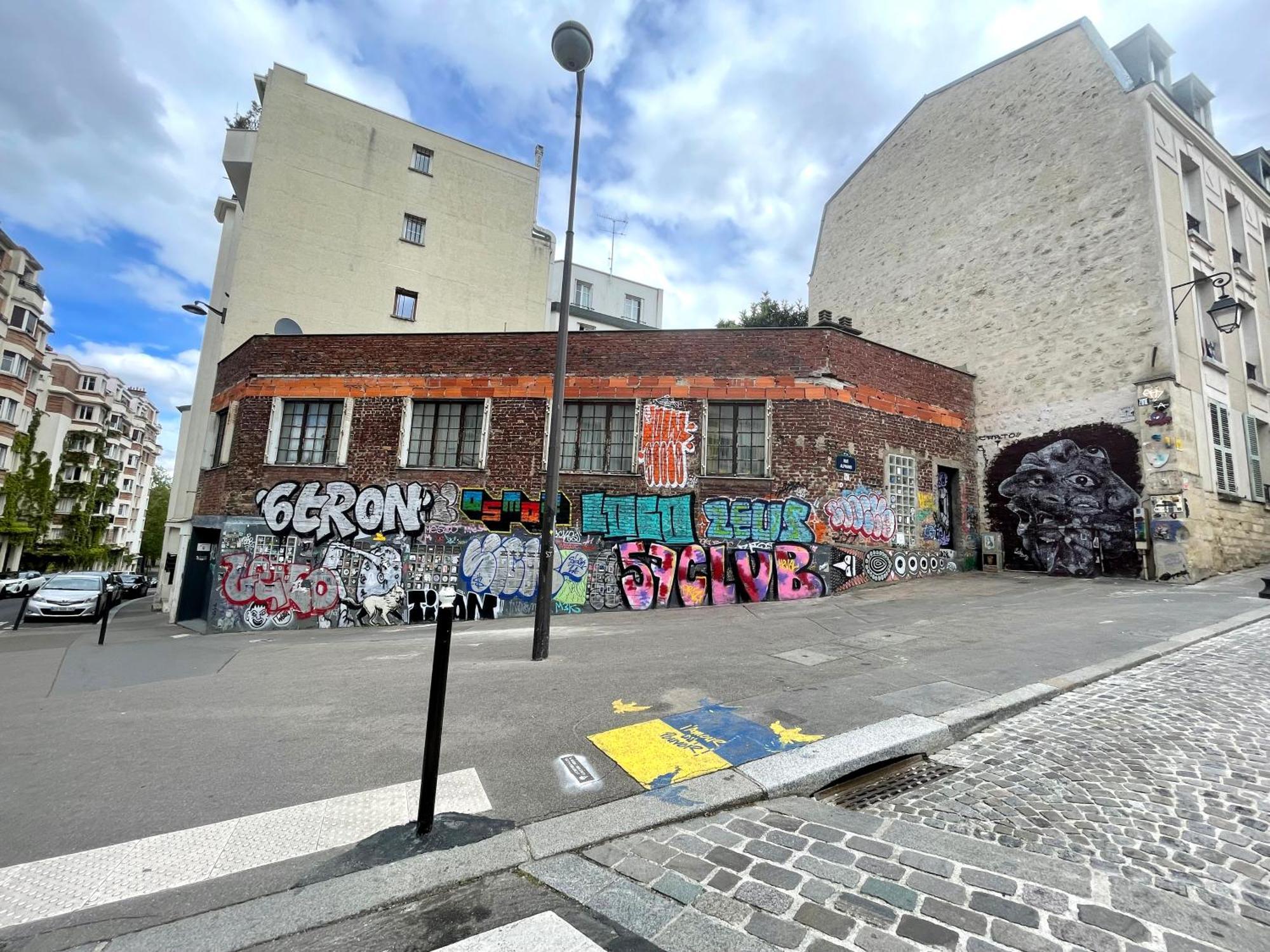 Studio Paris 13 Quartier Butte-Aux-Cailles Buitenkant foto